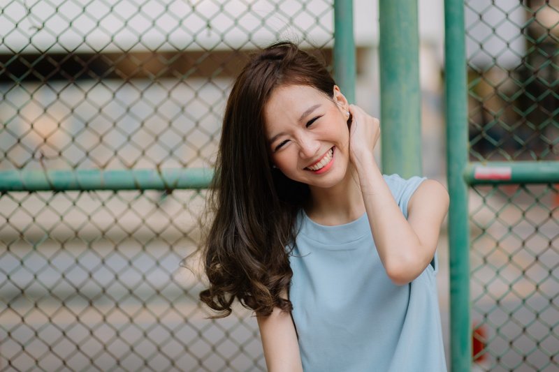 Playful dress - 洋装/连衣裙 - 其他材质 蓝色