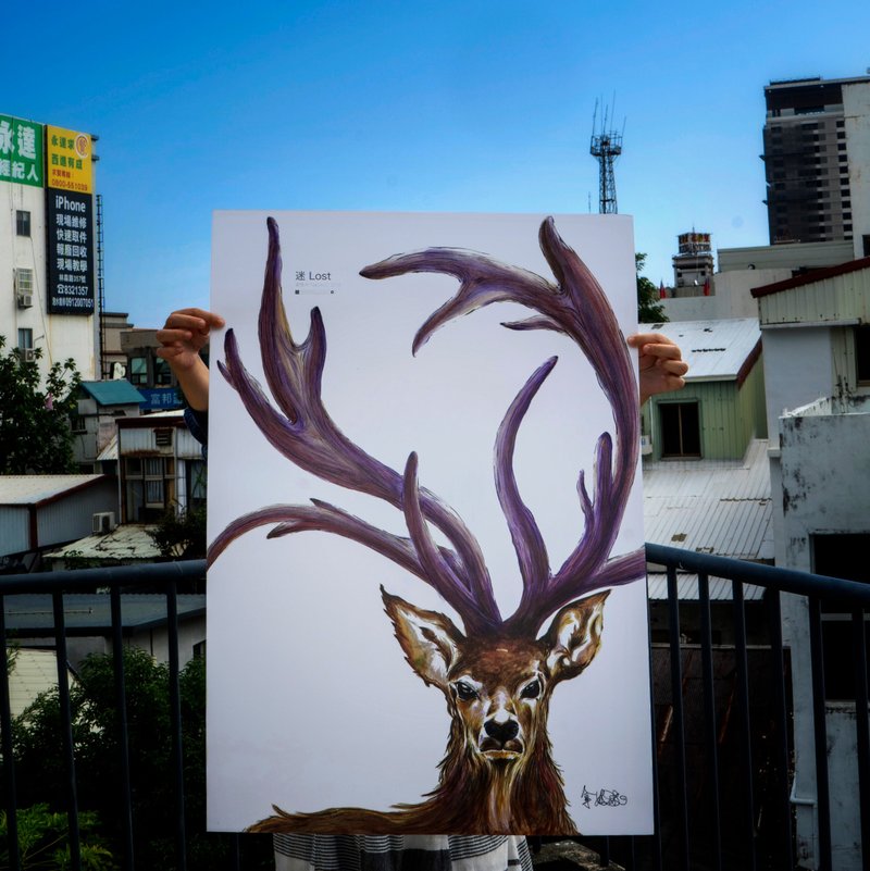 Naomi C. 野生动物插画海报 - 其他 - 纸 