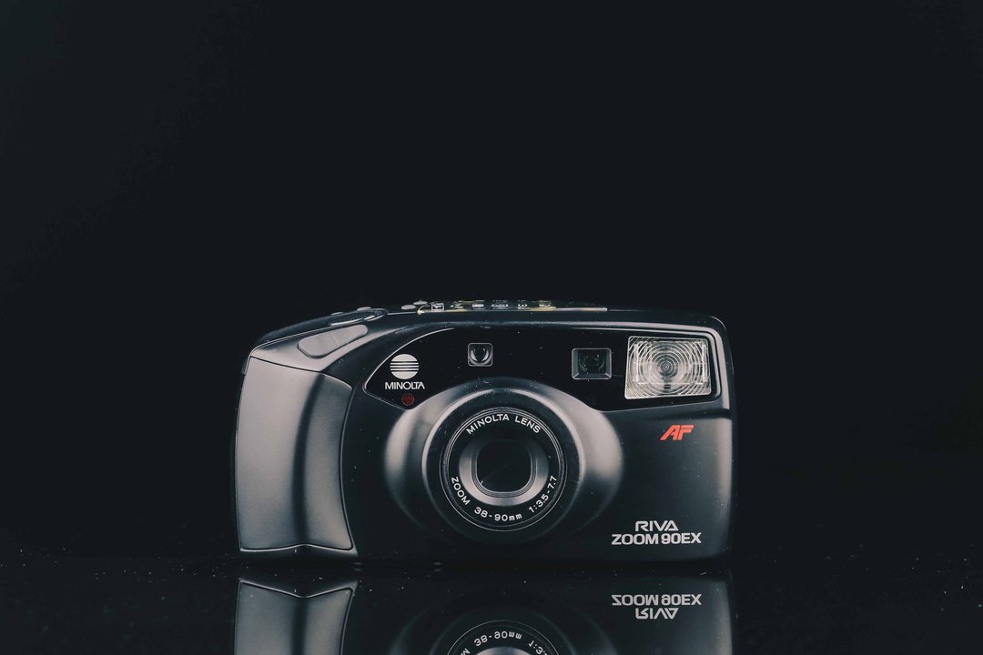 MINOLTA RIVA ZOOM 90EX #8894 #135底片相机 - 相机 - 其他金属 黑色