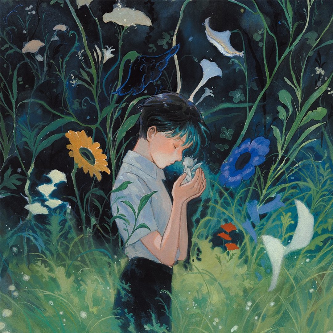 A2 画布海报 | 不强求日出 | NOMA 插画文具小物 - 海报/装饰画/版画 - 其他材质 