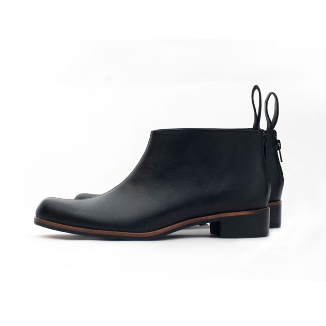 NOUR Isola boot - Timeless Black / NOUR Isola 短靴 -经典黑色 - 女款短靴 - 真皮 黑色