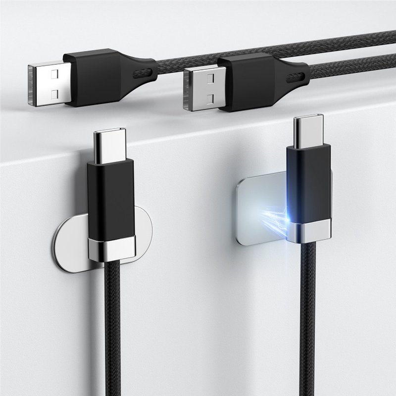 Magtame OM-MagCables USB-A to Type-C 27W磁性可固定充电传输线 - 充电宝/传输线 - 其他材质 