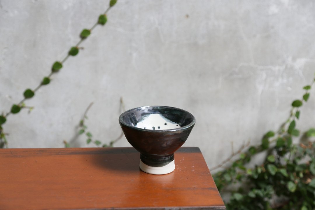 大墨 陶杯 手工器皿 陶器 - 其他杯子 - 陶 黑色