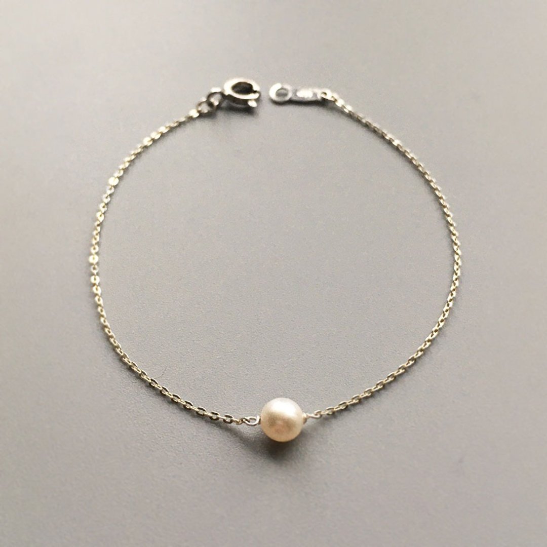 K14gf/Silver Akoya Bracelet - 手链/手环 - 贵金属 金色