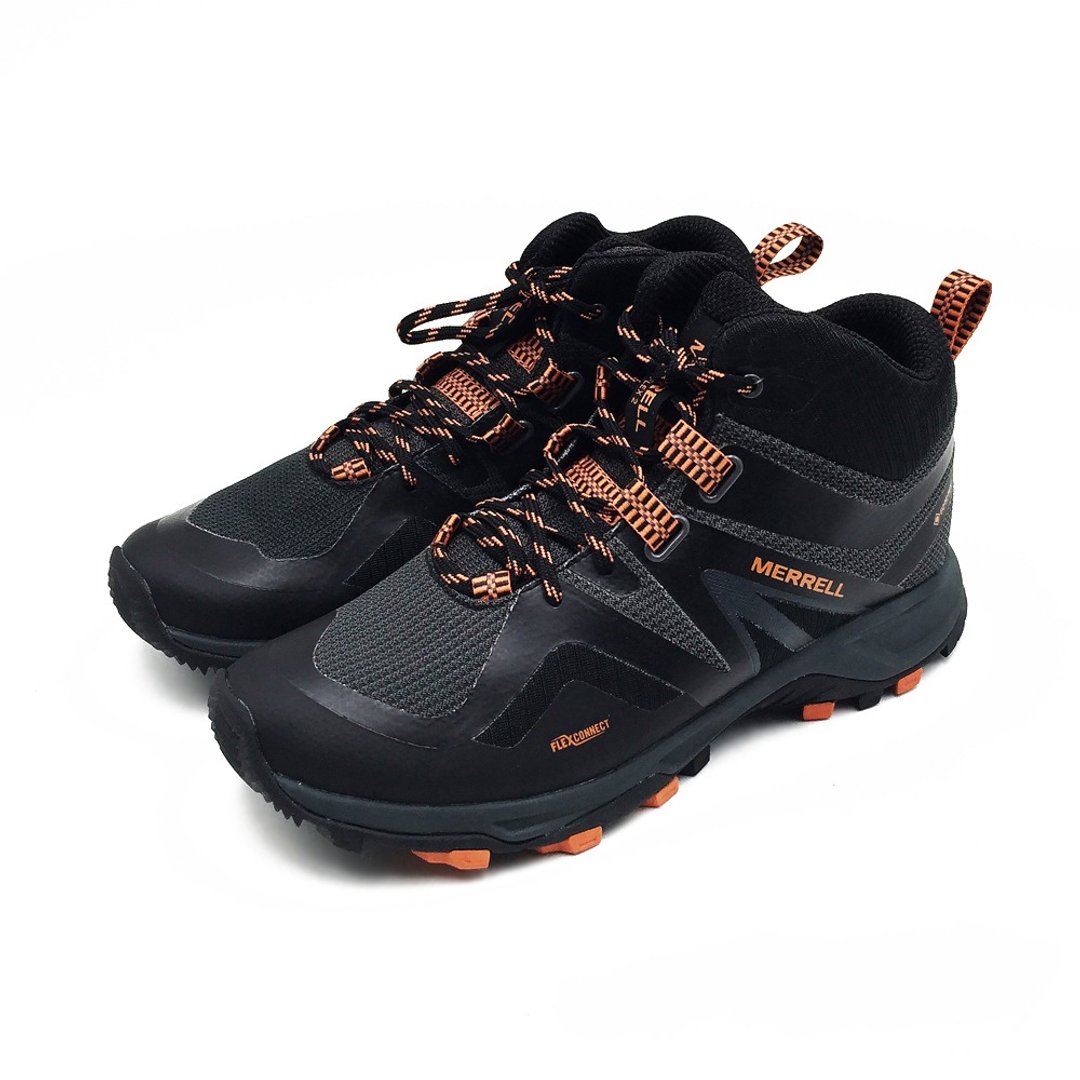 MERRELL MQM FLEX 2 MID GORE-TEX 高筒健走登山鞋 - 黑 - 男款运动鞋/球鞋 - 防水材质 