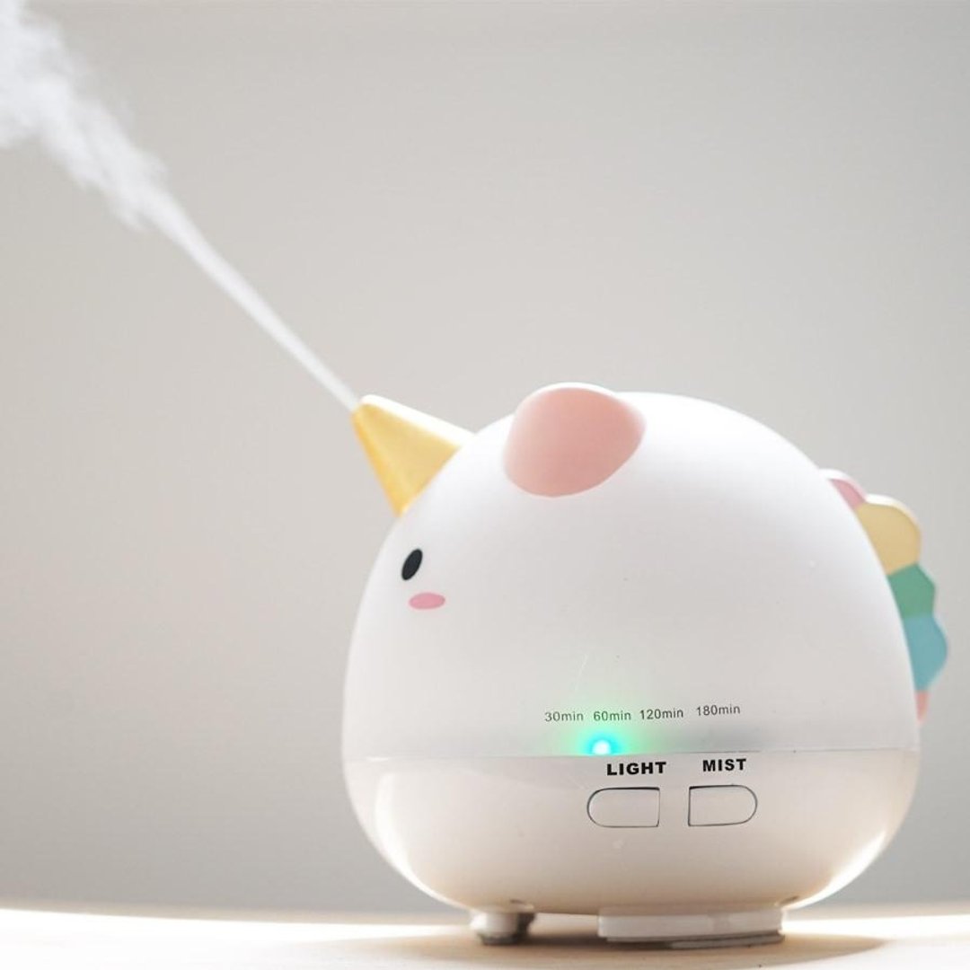 Elodie 独角兽保湿香氛精油喷雾器 - 其他 - 塑料 白色