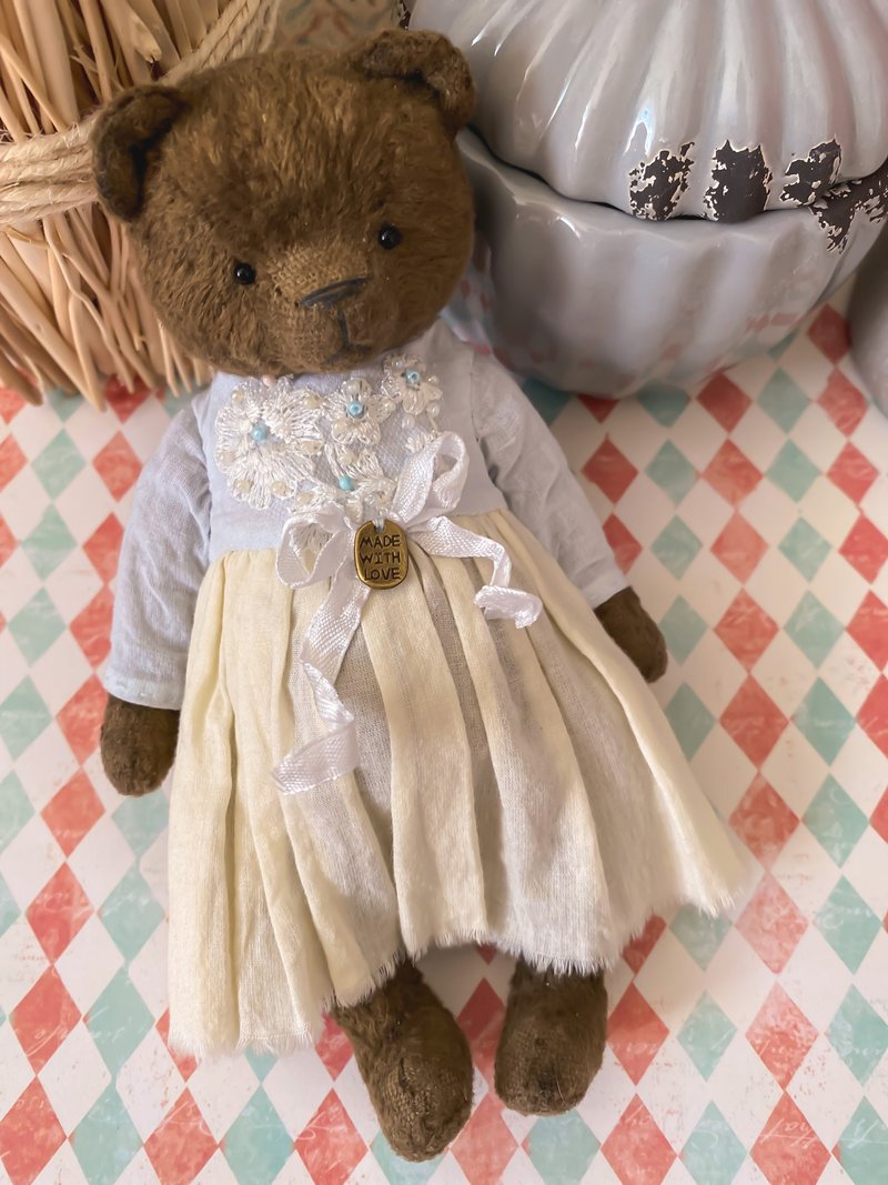 Teddy bear, Teddy bear artist, OOAK - 玩偶/公仔 - 其他材质 咖啡色