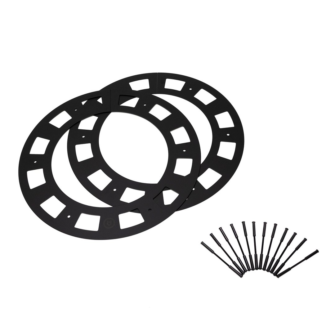 UD 轮框饰板 / 1组 - 自行车/周边 - 其他金属 黑色