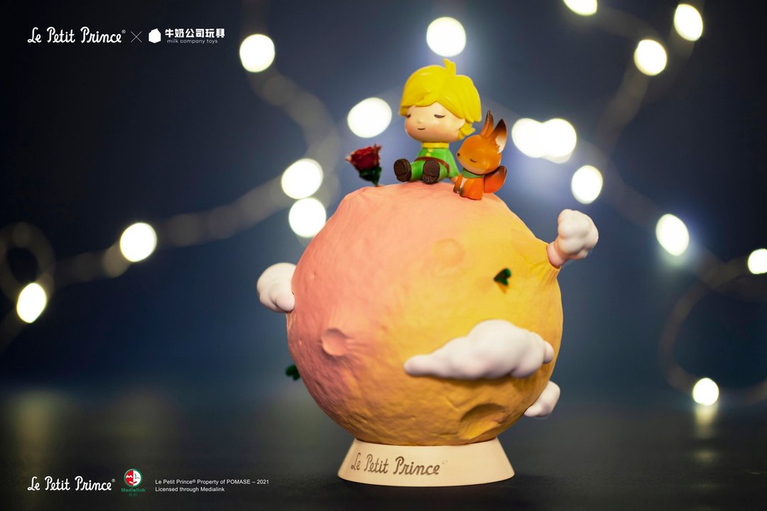 预购【景品】小王子 The Little Prince 第七棉花糖星球 - 摆饰 - 塑料 粉红色