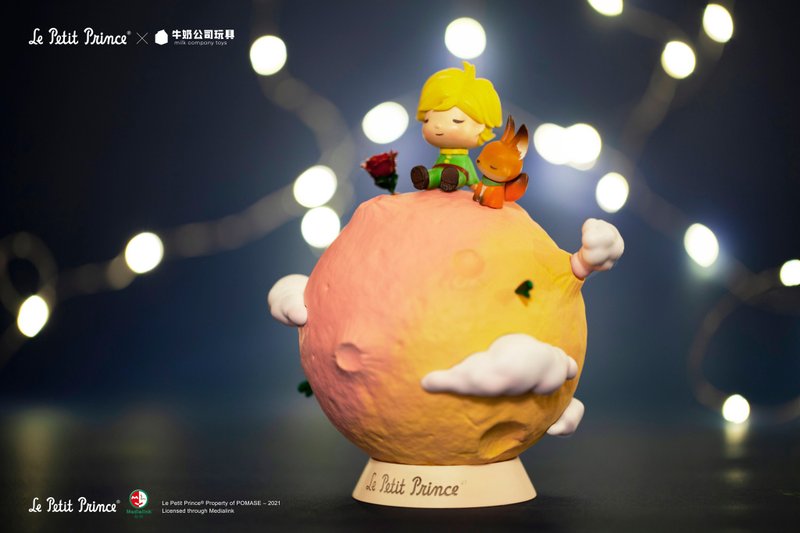 预购【景品】小王子 The Little Prince 第七棉花糖星球 - 摆饰 - 塑料 粉红色