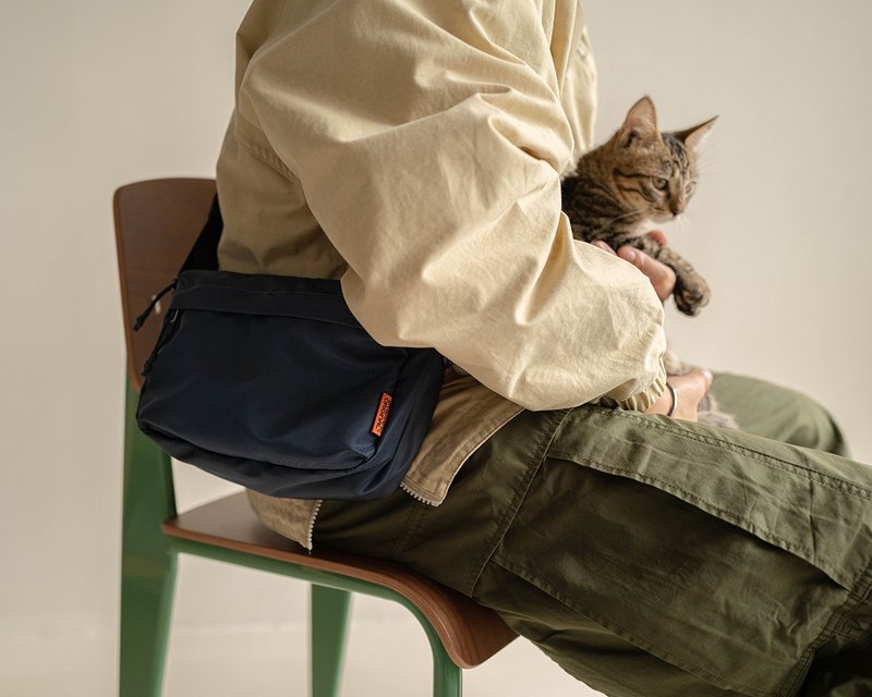 轻舟系列 超轻斜挎单肩双用包 夏季清凉配色包包 男女同款 - 侧背包/斜挎包 - 尼龙 多色