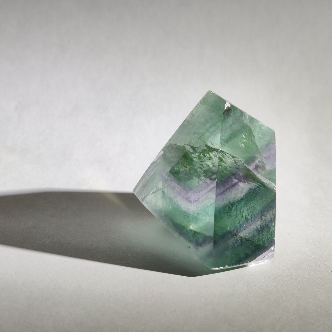 彩萤石 Fluorite 随形 摆件 原石 晶簇 天然水晶 - 摆饰 - 水晶 