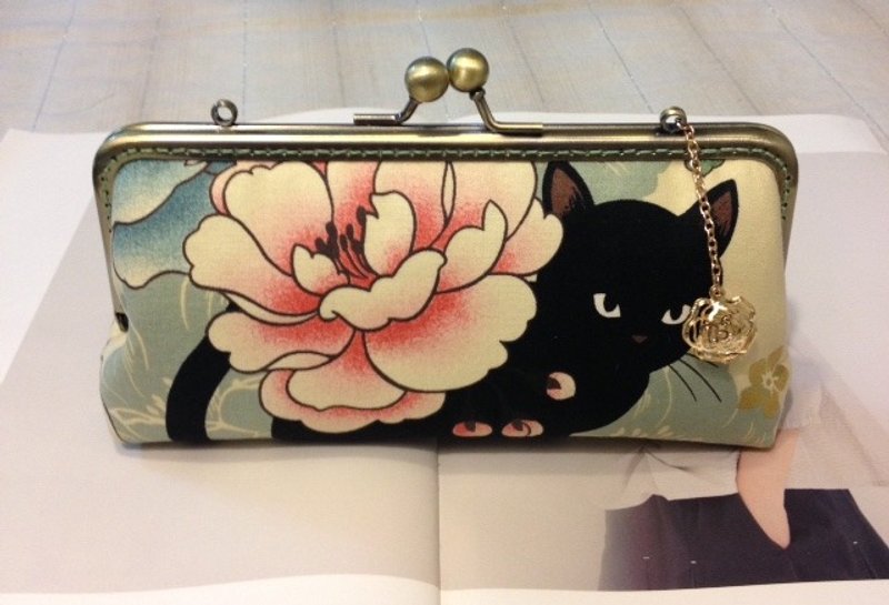 牡丹花开手拿包、口金包 - 其他 - 其他材质 黄色