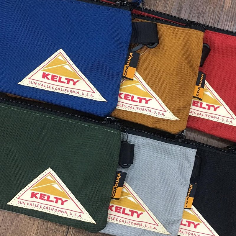 迪克方形小物袋/化妆包/收纳包 - 化妆包/杂物包 - 尼龙 黄色