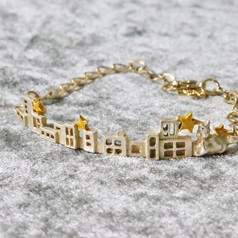 Tama City Tama Town Breath / Bracelet BL020 - 手链/手环 - 其他金属 银色