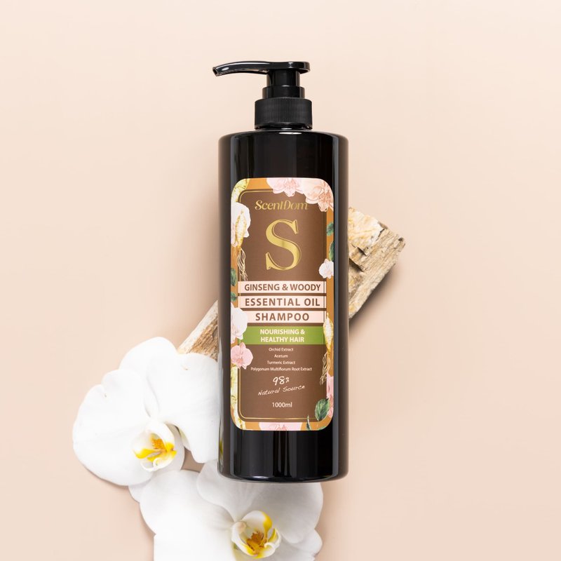 【兰都ScentDom】人蔘木质精油调洗发露(养发健发)│品牌直营 - 洗发用品 - 其他材质 