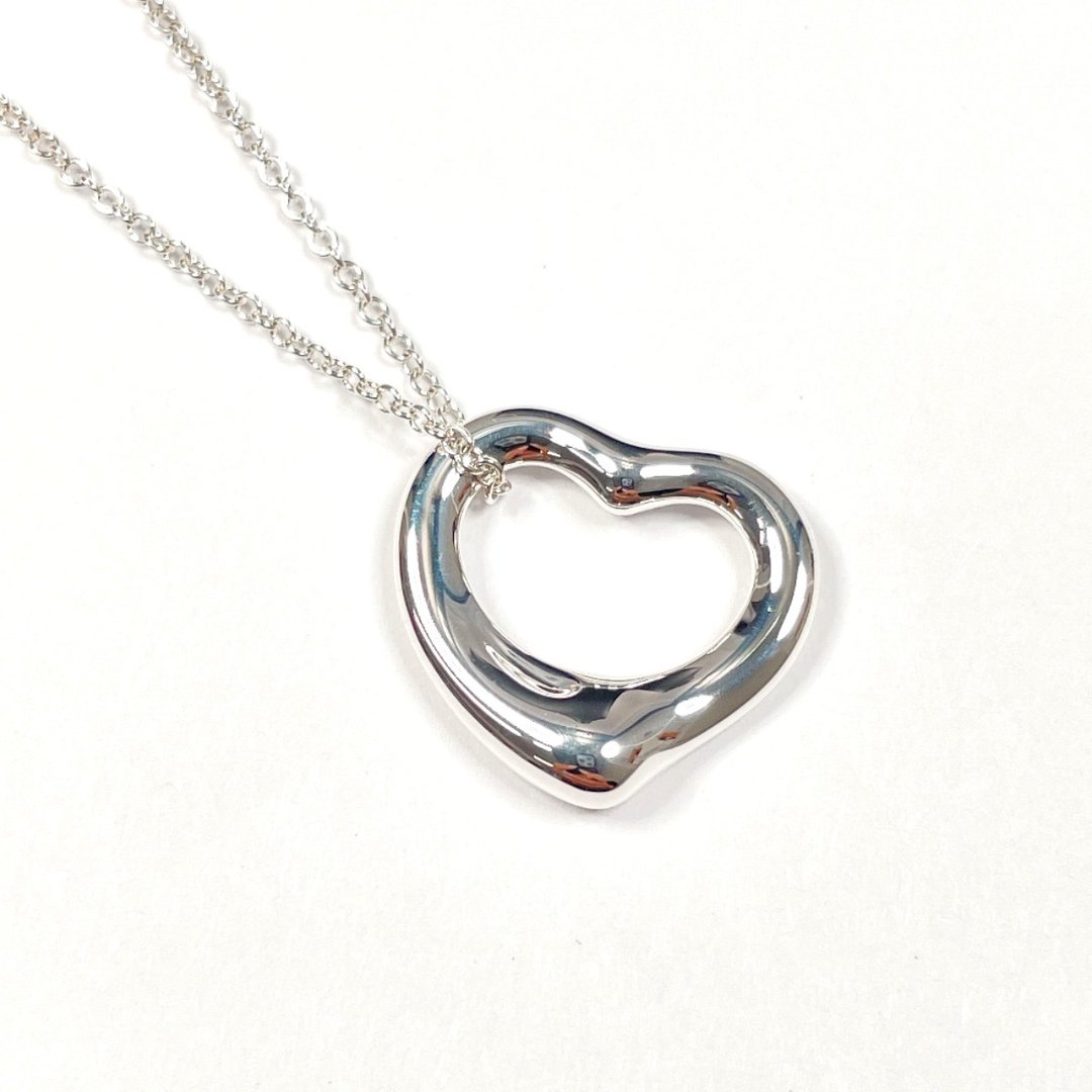 【日本直送 二手美品】蒂芙尼 TIFFANY&Co. 项链 经典心形 艾尔莎·毕尔蒂 - 项链 - 纯银 银色
