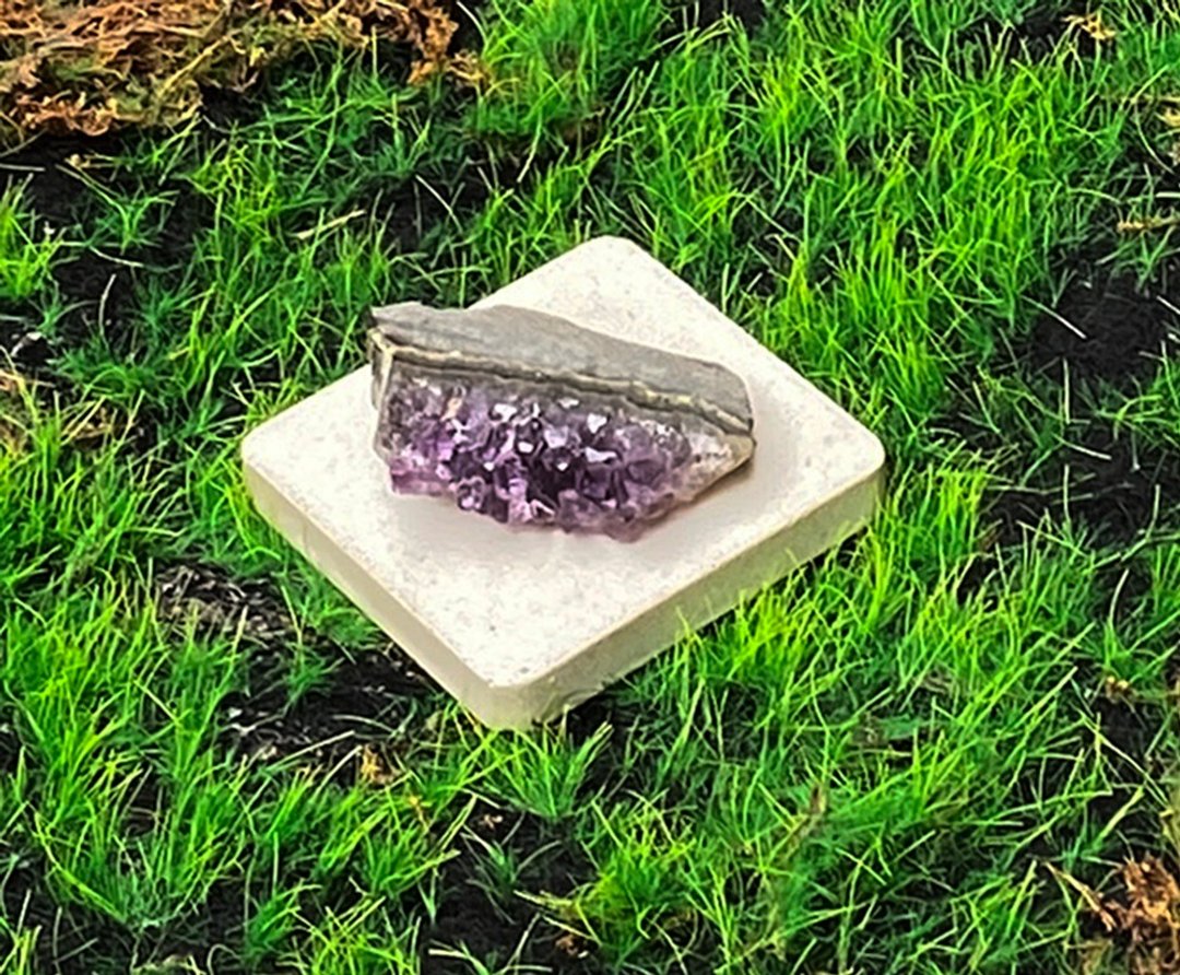 能量摆饰-天然原矿紫晶簇 造型晶簇 财运水晶 增智慧 快速出货 - 摆饰 - 水晶 紫色