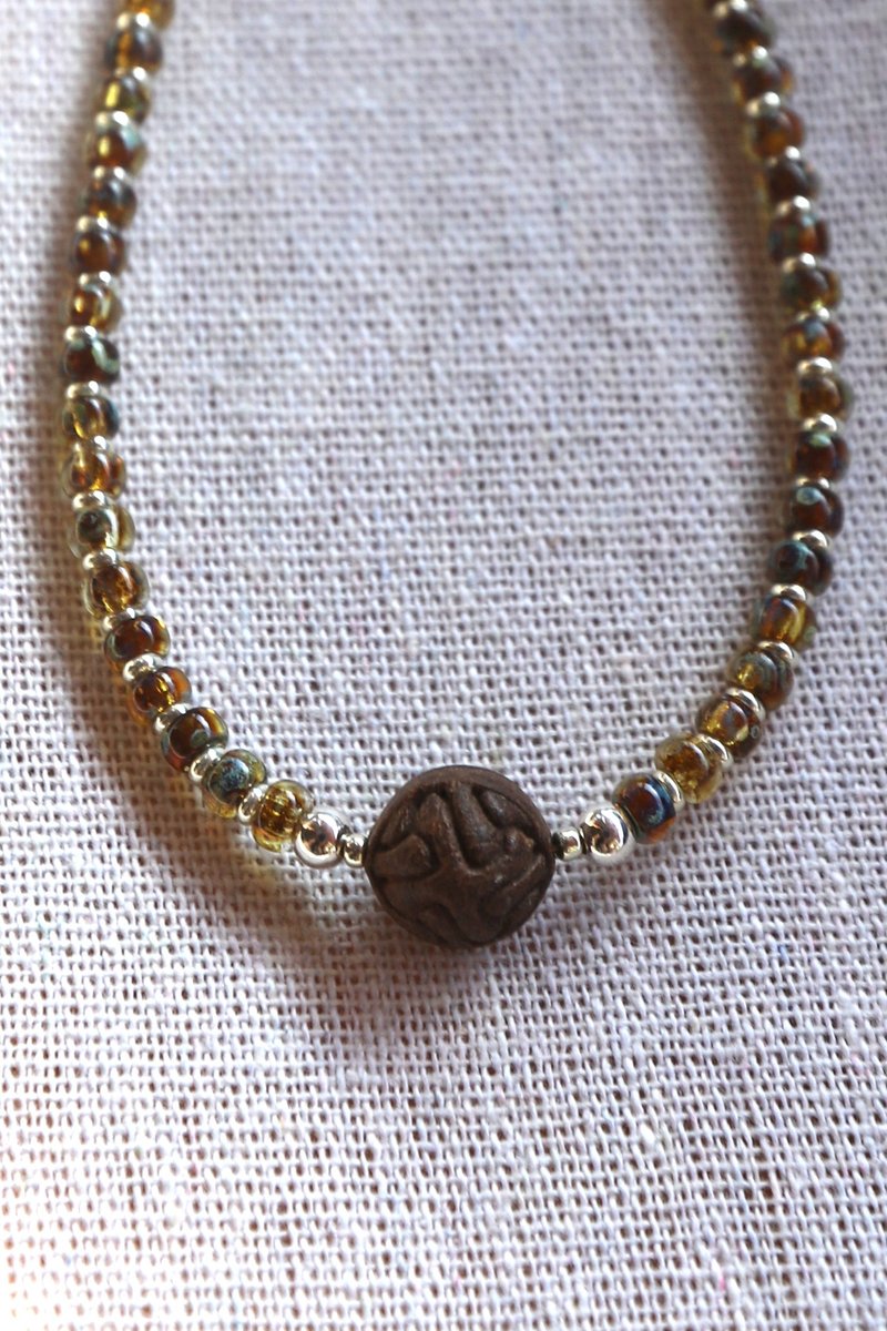 羽纹合香项链 - 项链 - 植物．花 