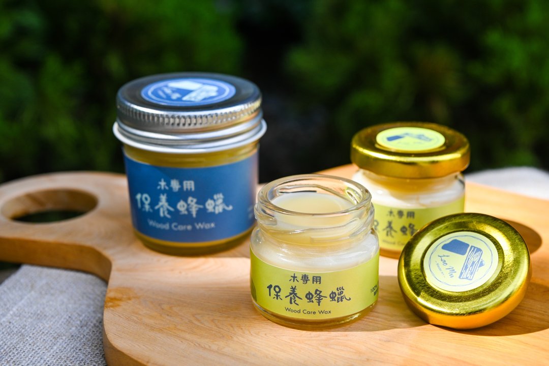 100%纯天然 木头保护蜂蜡 - 蜡烛/烛台 - 蜡 