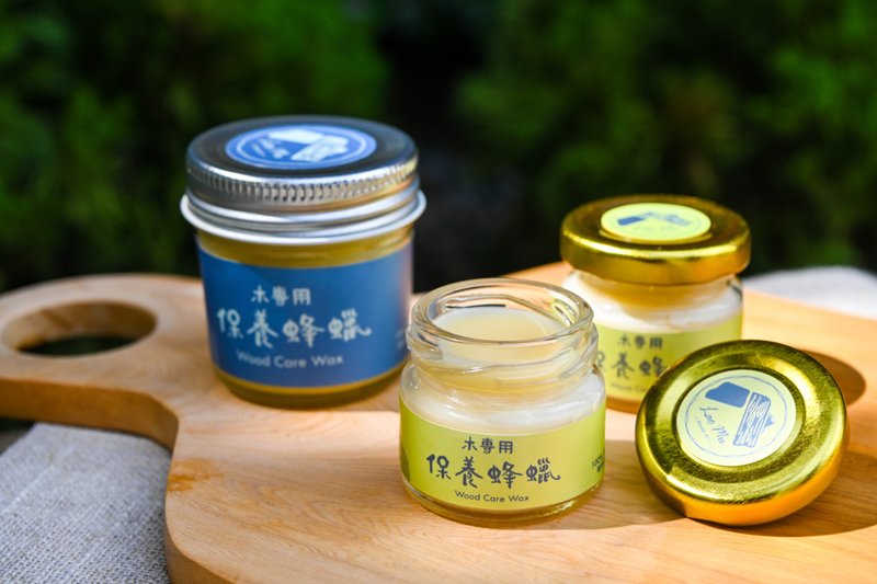 100%纯天然 木头保护蜂蜡 - 蜡烛/烛台 - 蜡 