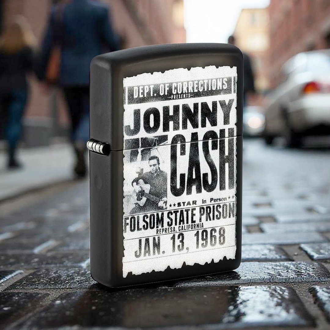 【ZIPPO官方旗舰店】Johnny Cash防风打火机 46490 - 其他 - 铜/黄铜 多色