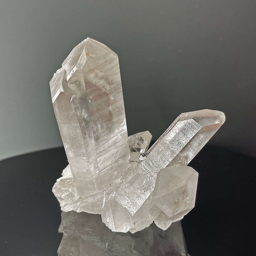 NO.100稀有大师水晶Master Crystals白水晶簇 道水晶 艾希斯女神 - 摆饰 - 水晶 透明