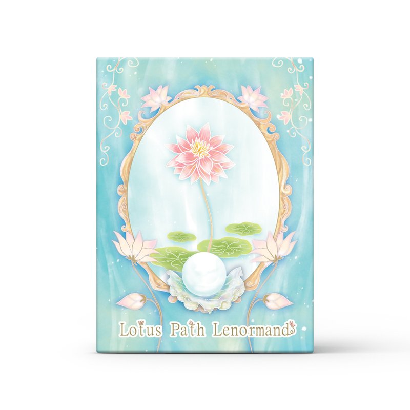 步生莲雷诺曼利诺曼Lotus Path Lenormand 治愈系卡牌 - 桌游/玩具 - 纸 多色