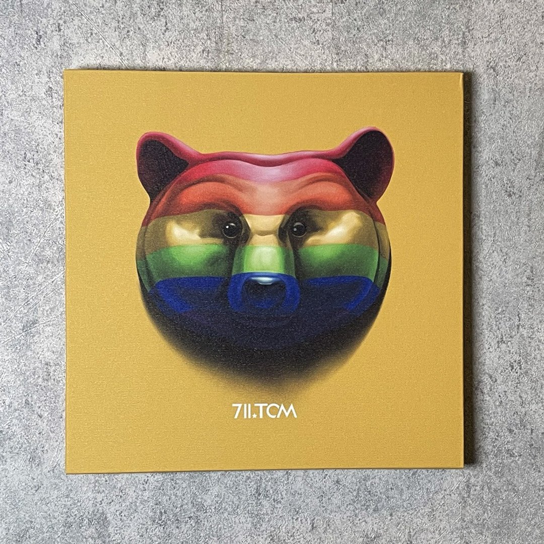 711XTCM 数位画作输出 | Rainbow bear - 海报/装饰画/版画 - 棉 