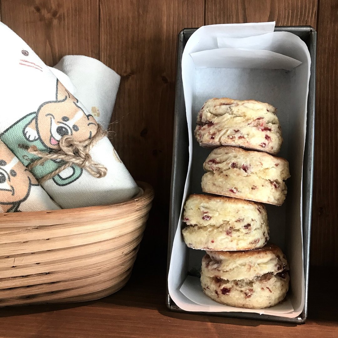 英式松饼。草莓司康scone 6入 - 蛋糕/甜点 - 新鲜食材 