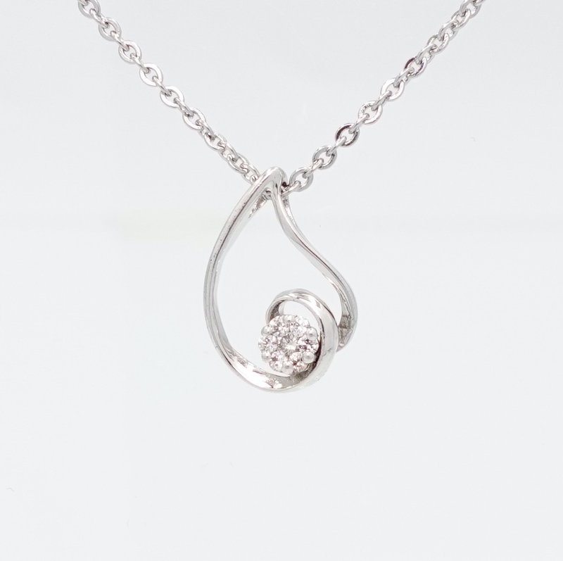 宝丽金珠宝-天然钻石坠子 - 项链 - 钻石 