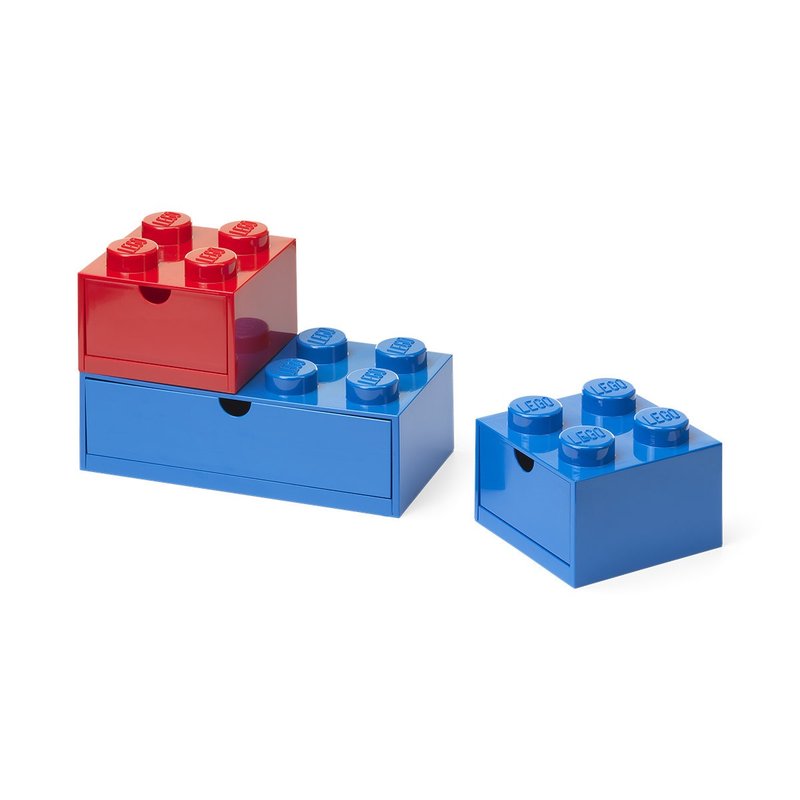 Room Copenhagen LEGO乐高桌上型抽屉三入收纳箱组(两色可选) - 收纳用品 - 其他材质 