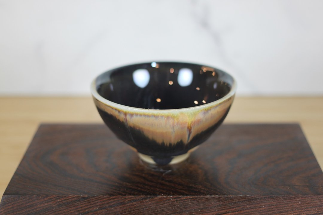 【沐春生活】120ml 天目釉 柴烧茶杯 茶碗 莺歌名家叶敏祥作品 - 茶具/茶杯 - 瓷 