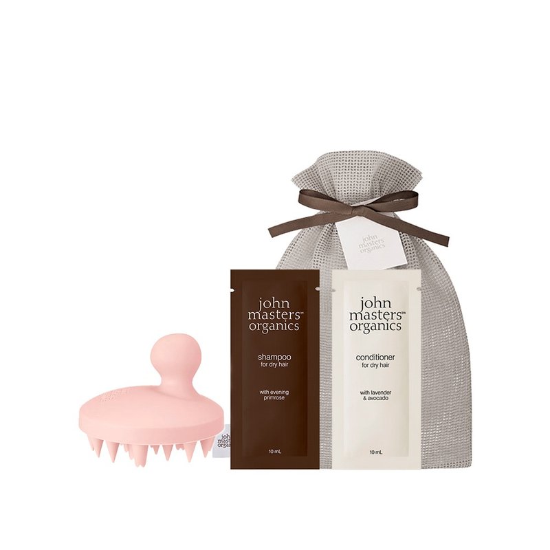 John Masters Organics 旅行日常-头皮按摩洗护组 - 润发用品 - 其他材质 