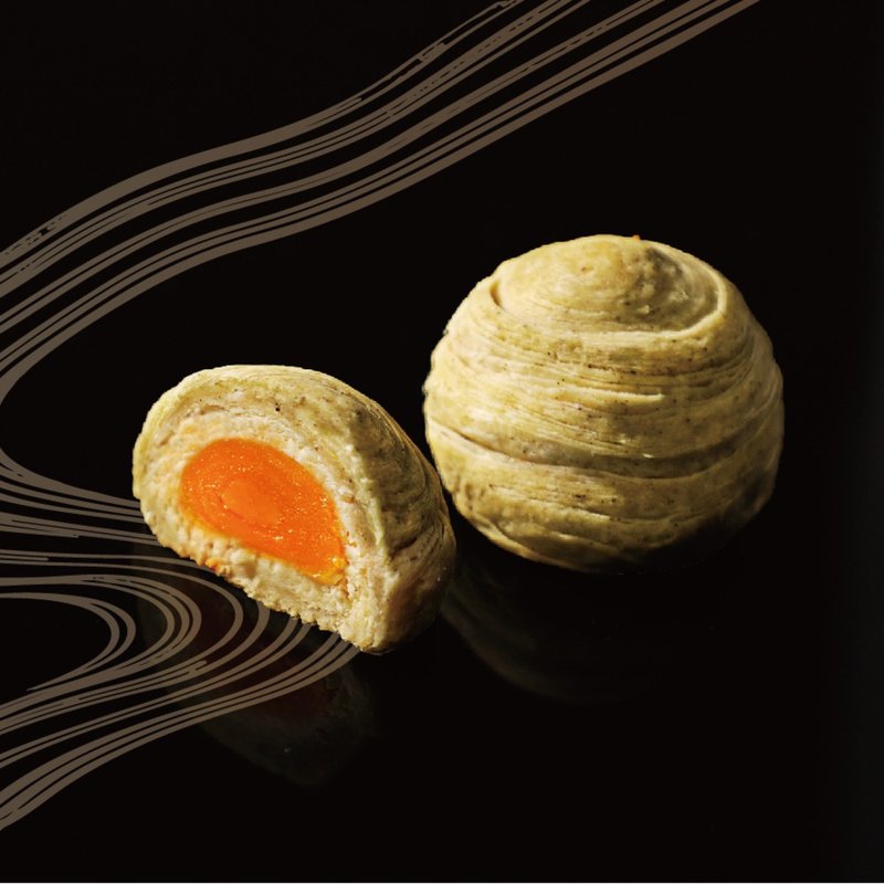 【2021 独家礼盒】拨云蛋黄酥 | 中秋献礼 / 蛋黄酥 - 蛋糕/甜点 - 新鲜食材 橘色