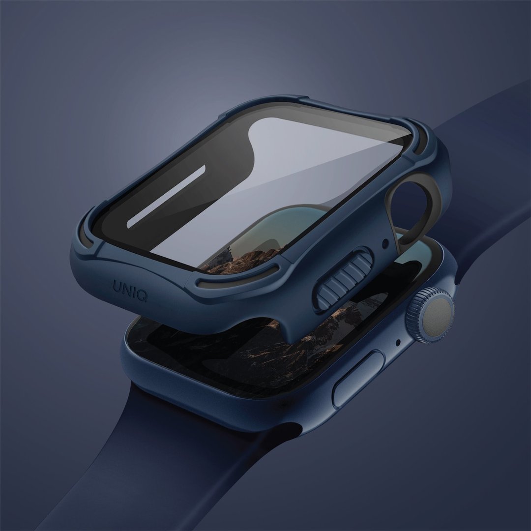 Apple Watch 40/44mm Torres全包覆钢化玻璃抗菌表壳 - 数码小物 - 其他材质 多色