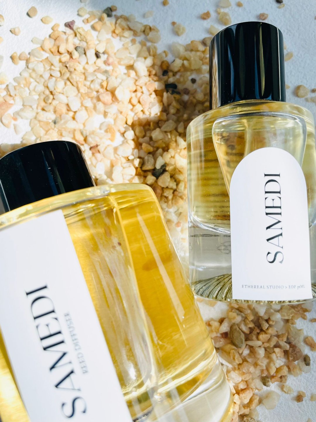 SAMEDI- Reed Diffuser 120ml - 香薰/精油/线香 - 浓缩/萃取物 蓝色