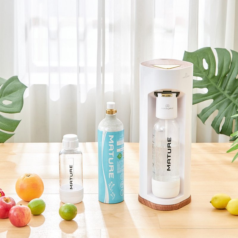 双12活动优惠 MATURE 气泡水机Luxury440系列-木华白 - 厨房家电 - 塑料 