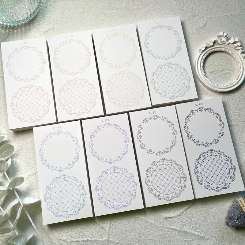 可爱的都灵便签本 - 贴纸 - 其他材质 多色