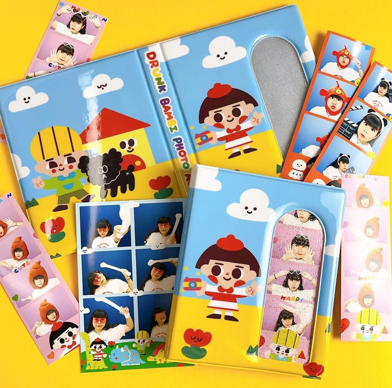 四格拍贴相册 收集册 - 相簿/相册 - 塑料 多色