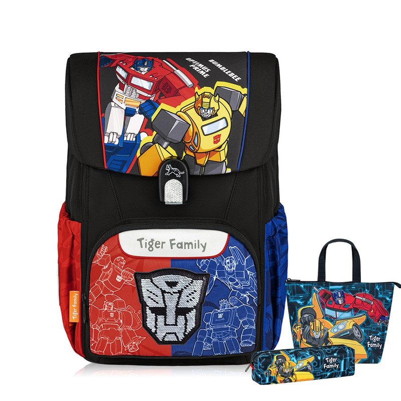 飞跃 变形金刚联名 超轻量护脊书包 Pro 2S -至尊之战 | 中年级 - 后背包/双肩包 - 防水材质 多色