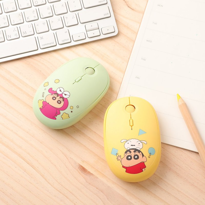 蜡笔小新无线鼠标-2.4Ghz无线连接 三段DPI 蜡笔小新 无线鼠标 - 电脑配件 - 其他材质 多色