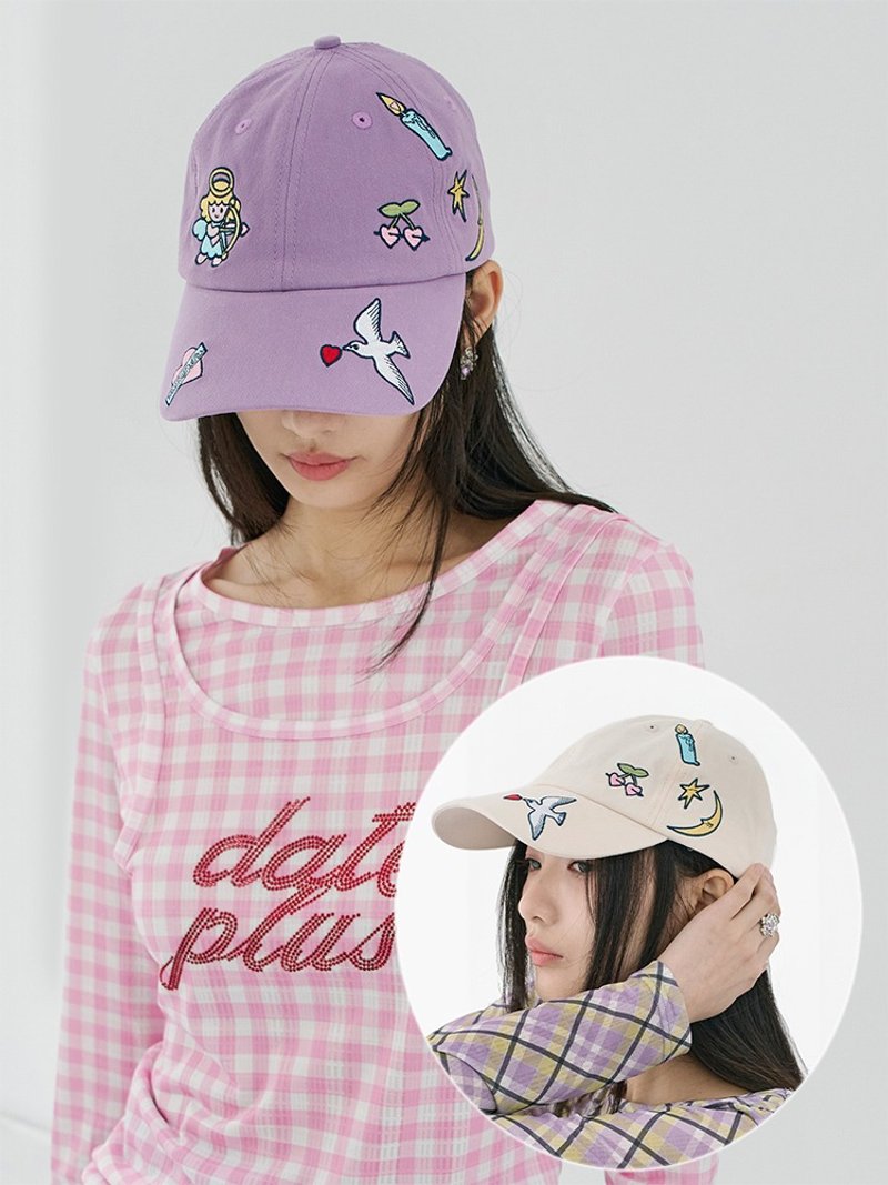 刺绣双色 鸭舌帽 棒球帽 休闲运动 - 帽子 - 其他材质 多色