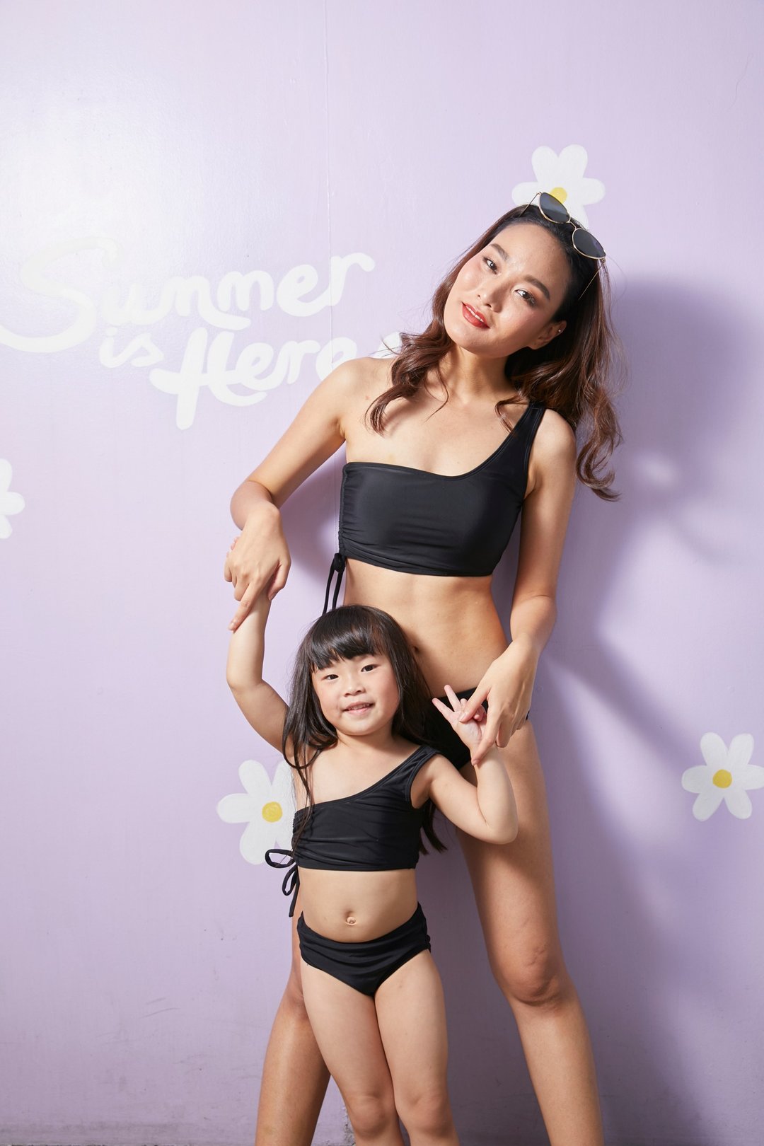 Sexy Tie : Kids Two Pieces : Black - 泳衣/游泳用品 - 其他材质 黑色