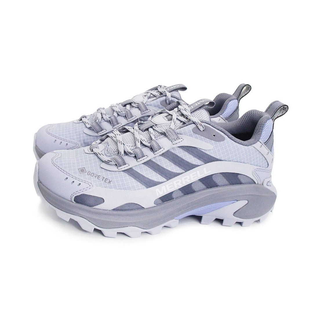 MERRELL MOAB SPEED 2 GORE-TEX 防水登山健行鞋 女鞋 - 灰紫色 - 女款运动鞋/球鞋 - 防水材质 