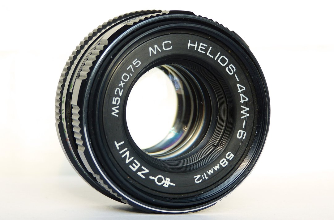 已测试 MC Helios 44M-6 2/58 俄罗斯镜头 M42 接环 Valdai Zenit 出口版 - 相机 - 其他材质 黑色