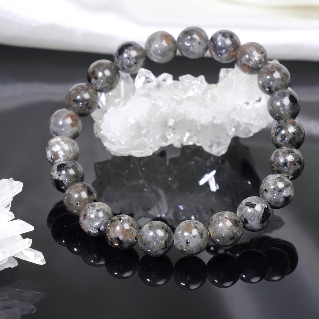 美国火焰石 8mm 水晶手链│天然水晶 疗愈心灵 消除恐惧 定制化 - 手链/手环 - 水晶 