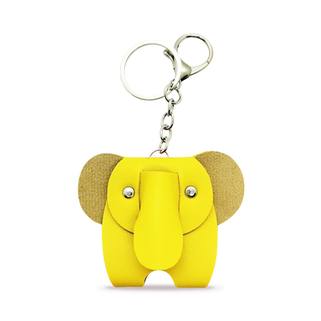 Worpi 钥匙圈  elefante 黄色 - 钥匙链/钥匙包 - 人造皮革 黄色