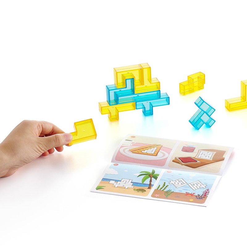 忙着玩 -3D 伤脑筋 12 块 (23253) 生日礼物 新年礼物 儿童益智玩具 - 玩具/玩偶 - 塑料 