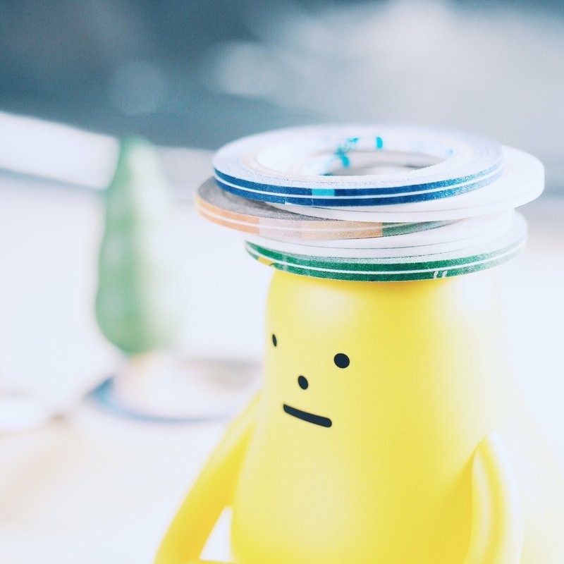 出血卷5卷 - 纸胶带 - 纸 多色